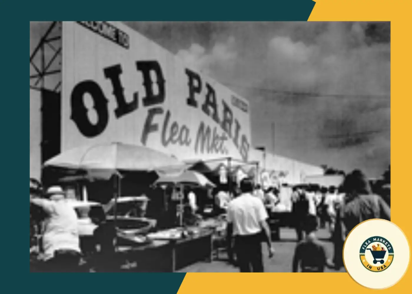 old paris flea market