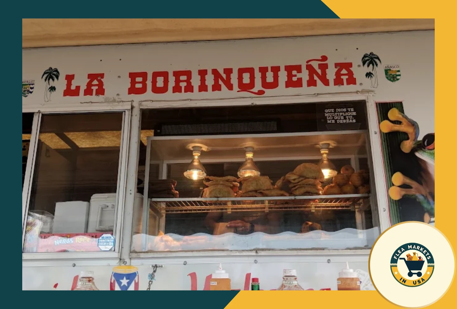 The boulevard flea market..