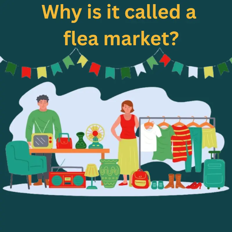 why is it called a flea market?