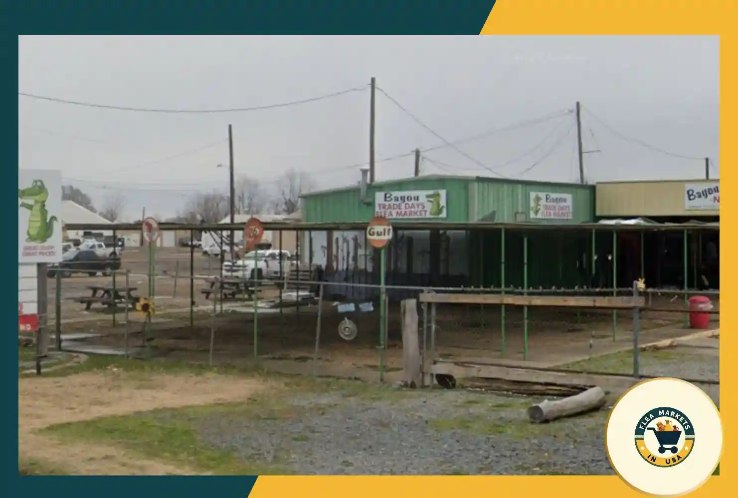 bayou trade days flea market