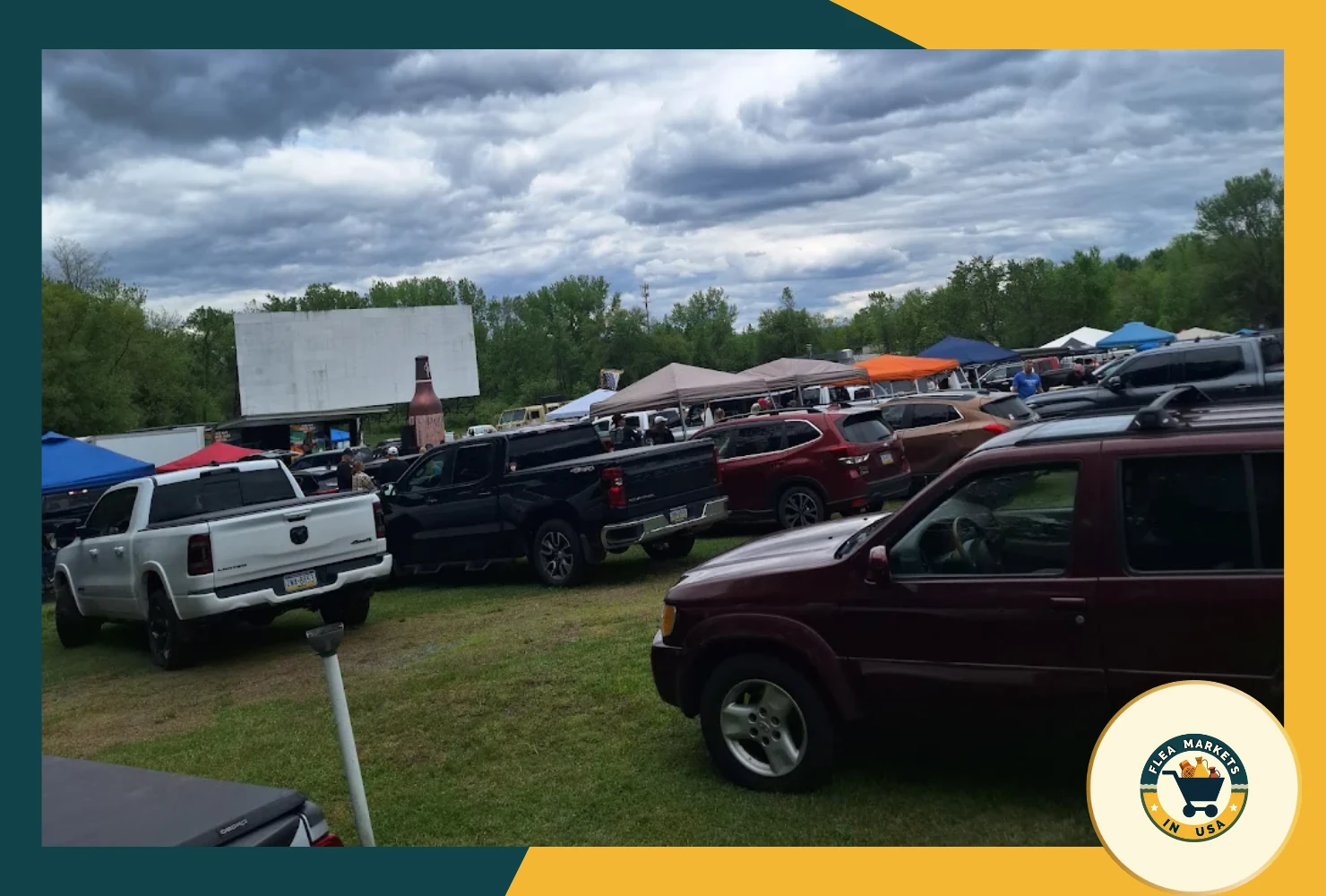 craft fair at moonlite drive-in