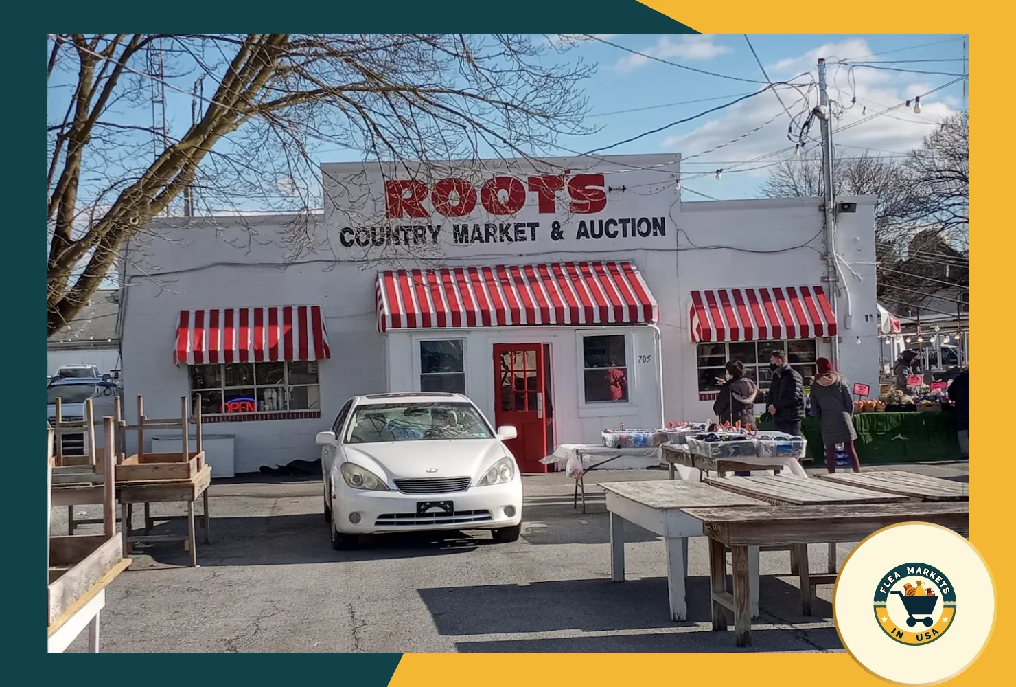 root’s old mill flea market