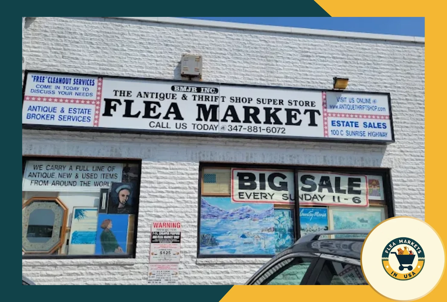 the antique & thrift shop