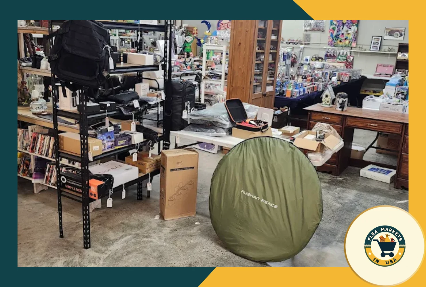 Creekside flea market