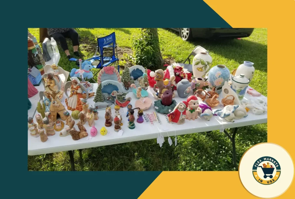 flea market at the rock